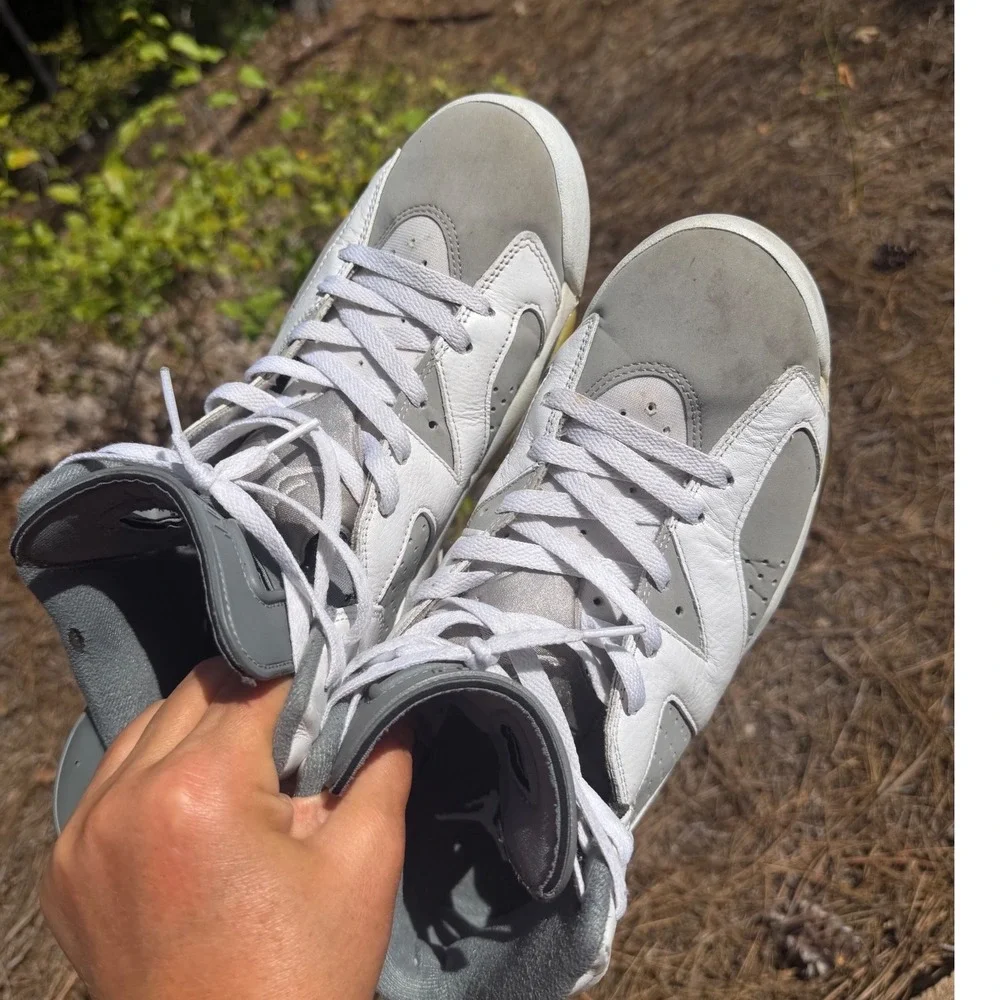 Jordan 6 Retro Cool Grey White Grey CT8529-100 Mens Basketball Shoes